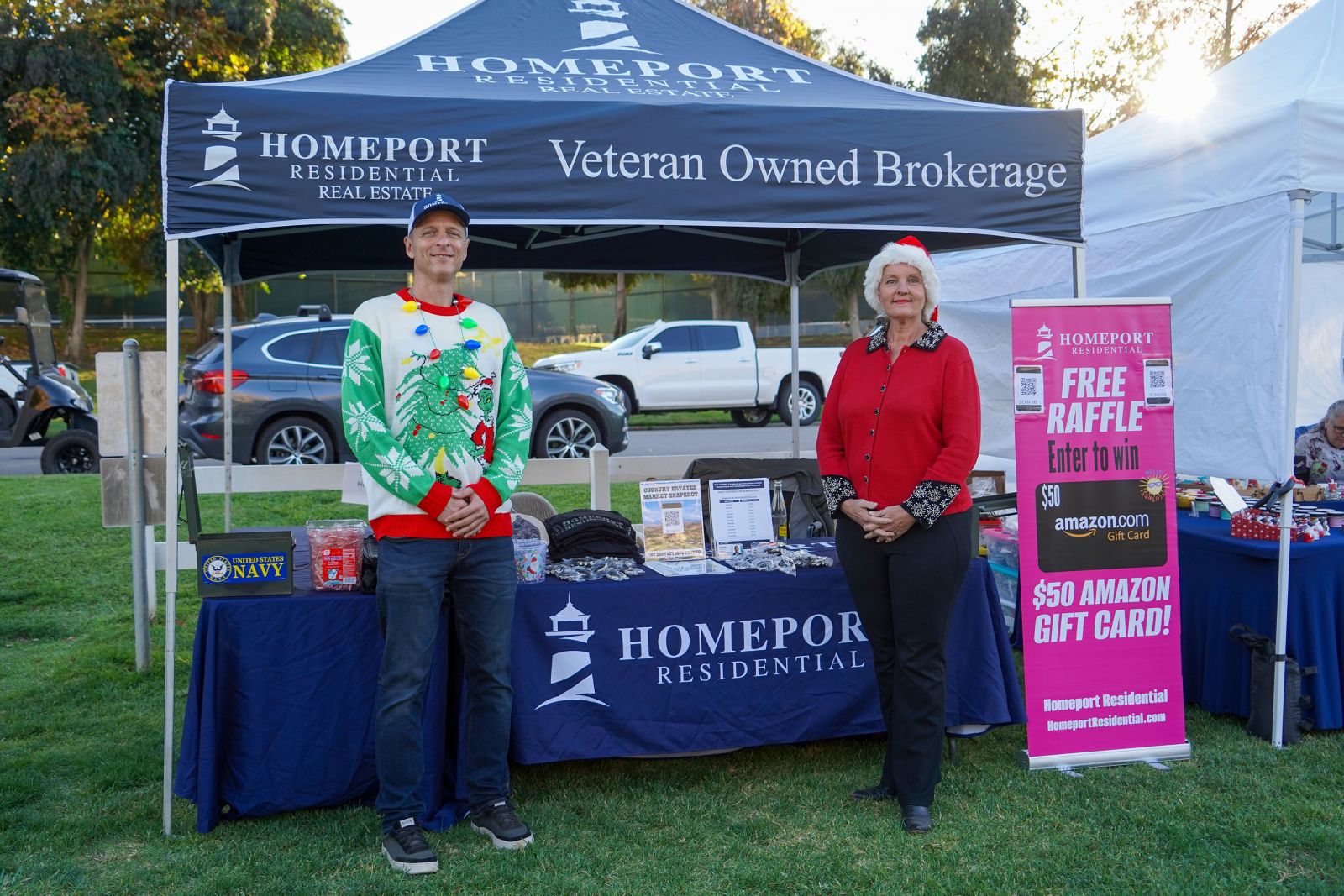 Homeport Residential at the San Diego Country Estates Holiday Fair at the Ramona Oaks Park