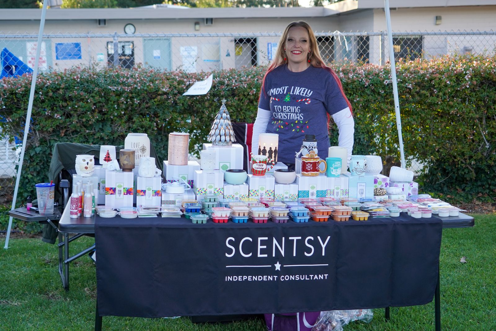 Scentsy by Lisa Roper at the San Diego Country Estates Holiday at the Ramona Oaks Park